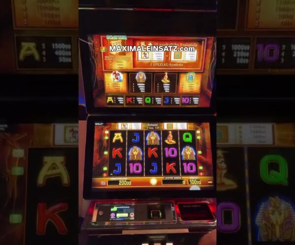 Big Win with Merkur Doppel Buch 100 Euro Bet Free Spins Maximum Bet