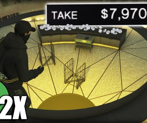 Big Win with the No Timer Glitch! Everyone Loot Collected in GTA Online Casino Heist Double Money