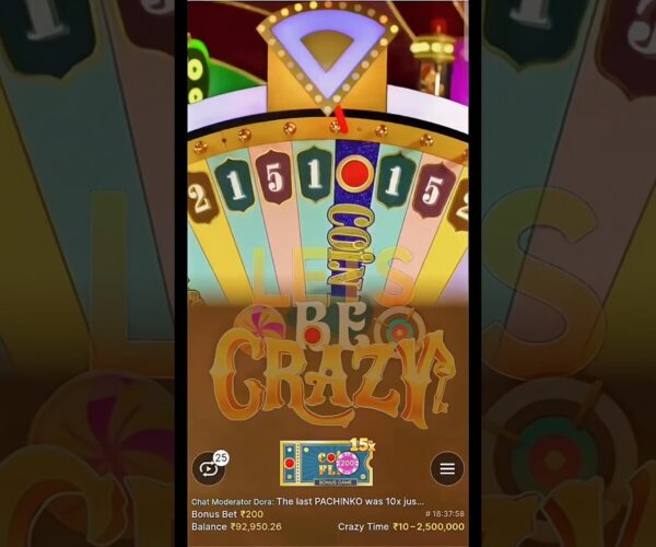 Coinflip 15X Topslot Hits on Crazytime Today’s Big Win