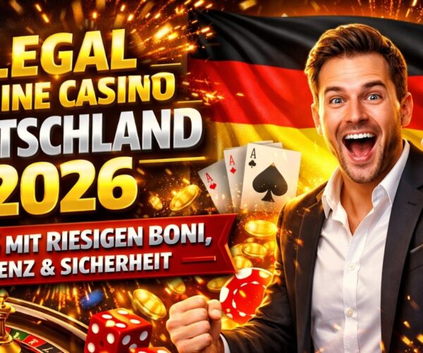 Legal online casino Germany 2026 top 5 with big win, bonuses, licenses and security
