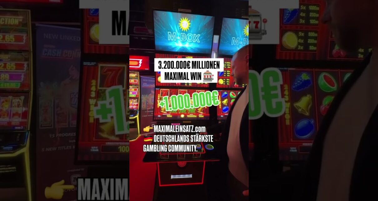 Big Win at Maximalen Einsatz Three Million Euro in the Casino Big Win at Maximalen Einsatz Three Million Euro in the Casino