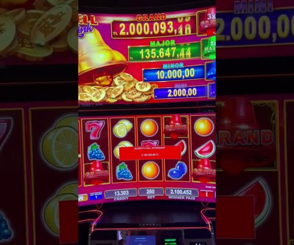 Big Win at the Bell Link Grand Jackpot Casino