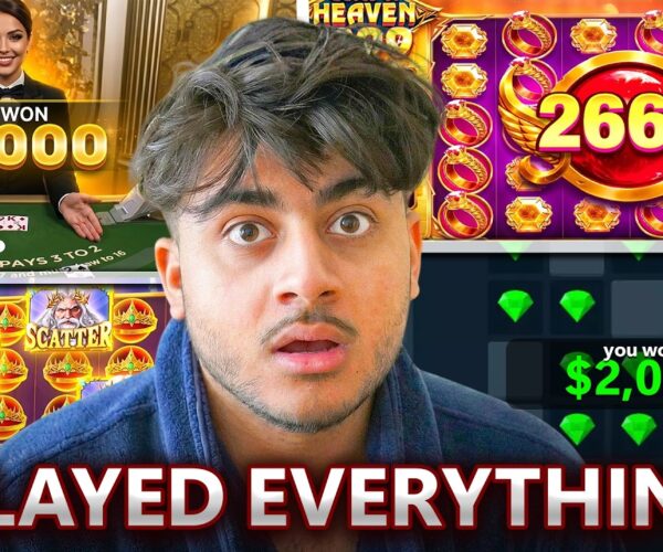 I tested every online casino game for a big win with insane results.