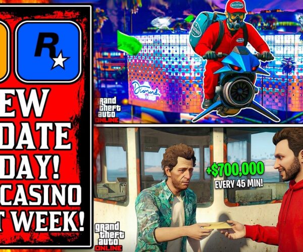 Massive Big Win Casino Heist Week and More! The New GTA Online Update Today!
