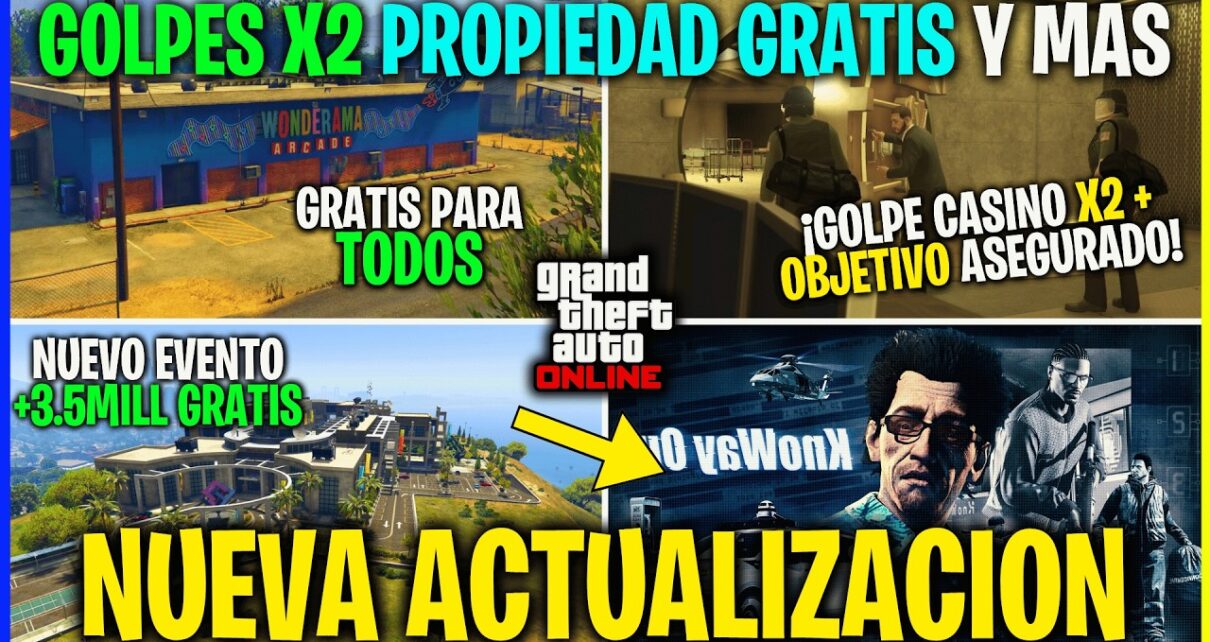 New Update for GTA Online! New Event, Free Millions Plus Vehicles, Double Heists and Free Arcade – Big Win New Update for GTA Online! New Event, Free Millions Plus Vehicles, Double Heists and Free Arcade – Big Win