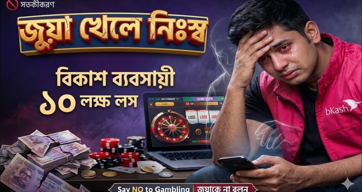 Online Gambling Awareness – Big Win for the Broke Development Entrepreneur: Total Loss of 1 Million Taka Online Gambling Awareness – Big Win for the Broke Development Entrepreneur: Total Loss of 1 Million Taka
