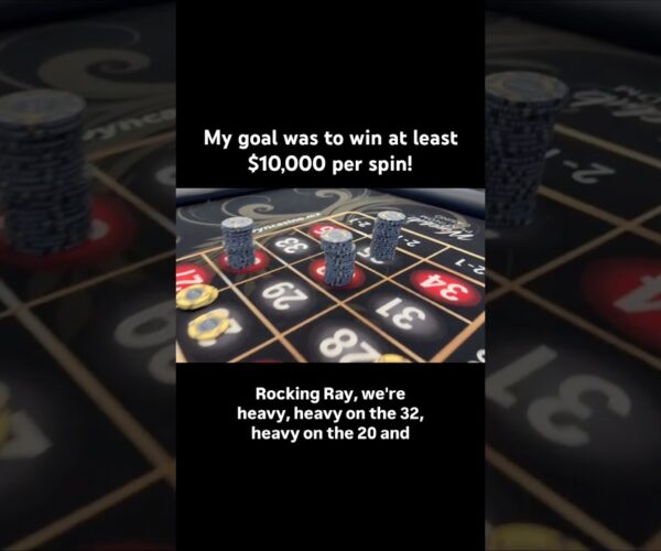 The point of view I have is, a win is a win. It’s nice to win big but if I can win ,000 a spin, I’m happy!